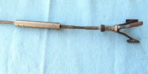 Photo #7: Next up: clean out the grunge. Made another shaft extension and raided my steam engine kit for a cylinder hone. I used some LPS-1 to lubricate as I went and the results, while far from perfect, are adequate.