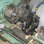 Lathe setup